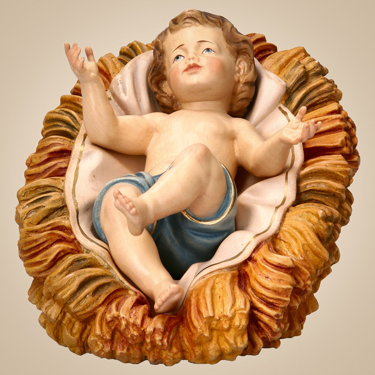 Heilige Krippe Jesuskind & Wiege