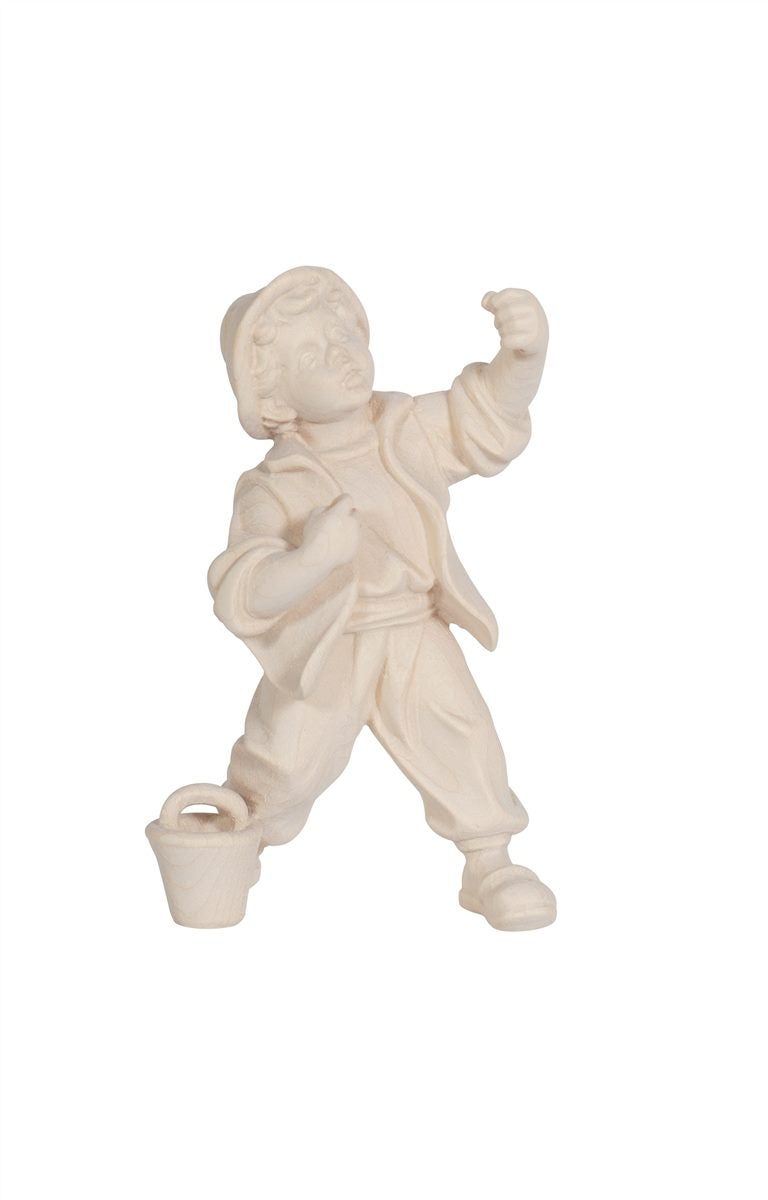 Kostner Krippenfiguren - Kostner Krippe Bub mit Eimer