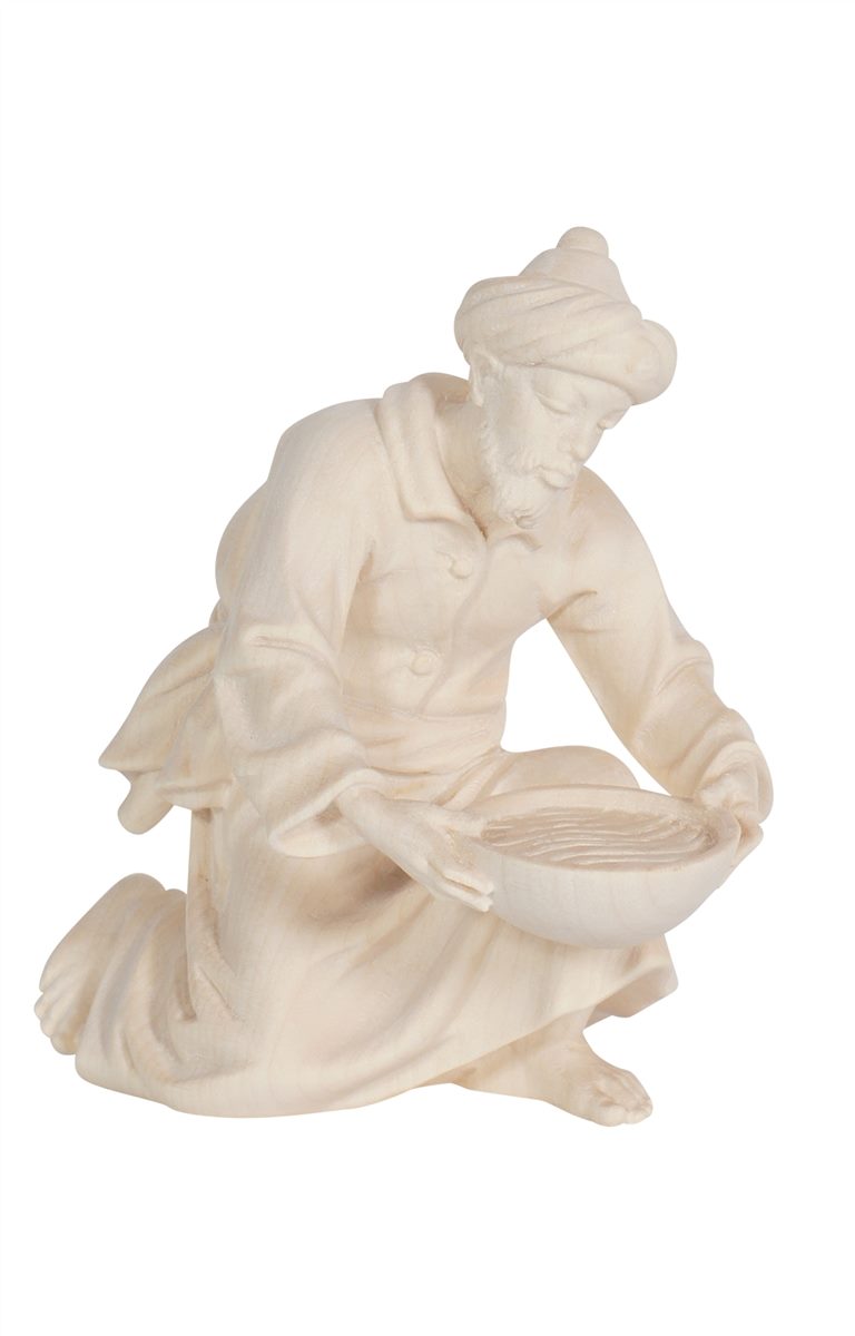 Kostner Nativity Camel Driver Kneeling with Bowl