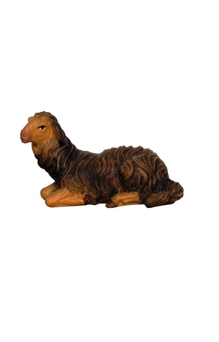 Kostner Nativity Sheep lying left looking black