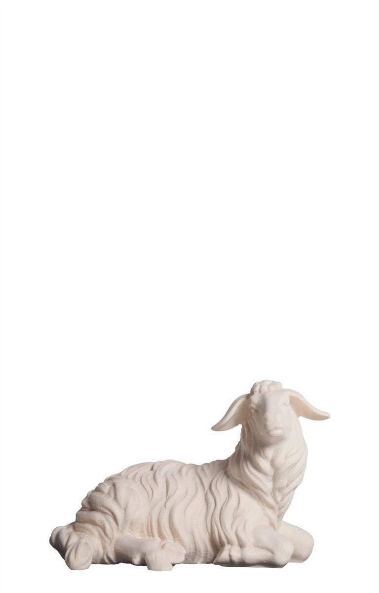 Kostner Nativity Sheep lying looking right