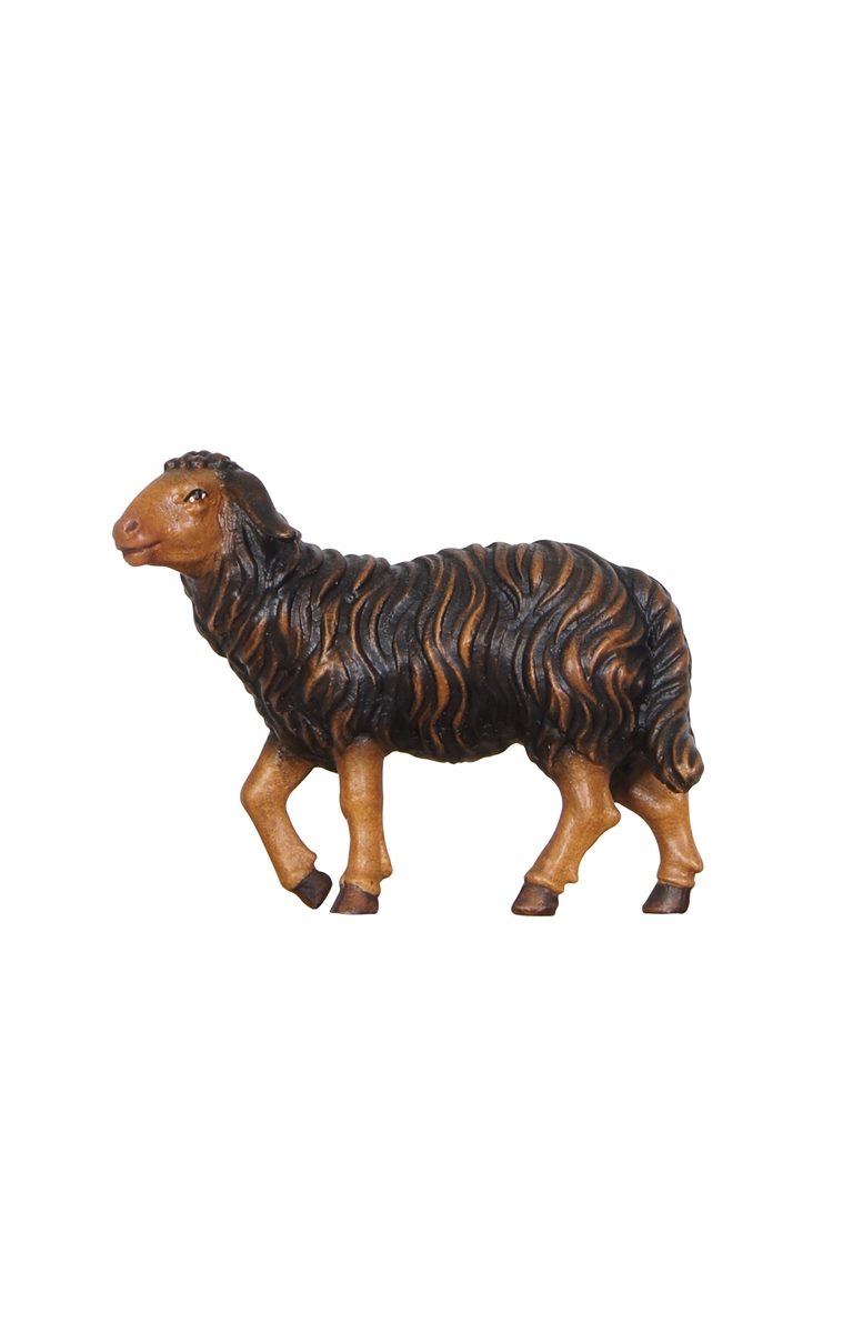 Kostner Nativity Sheep Standing Head Up Black