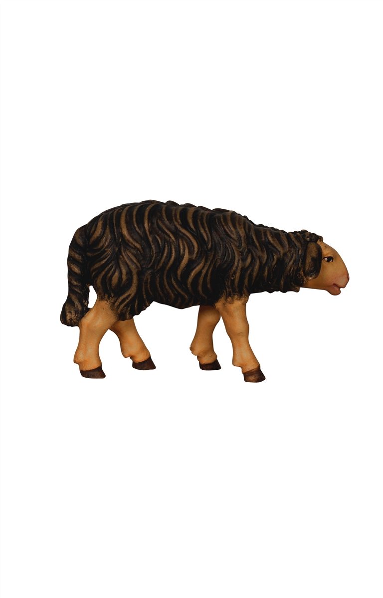 Kostner Nativity Sheep standing looking forward black