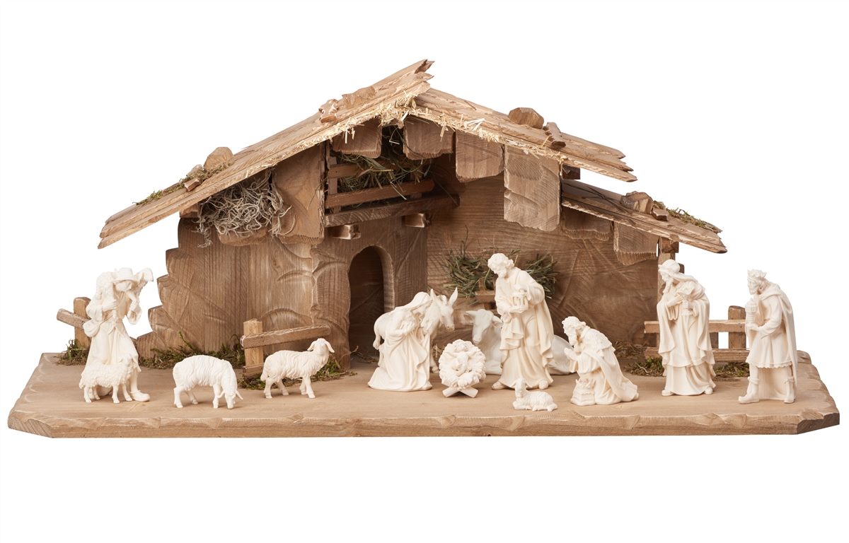 Kostner Nativity Set 14 pieces - Stable Holy Night