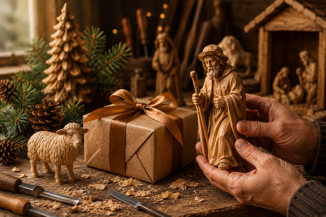 Warum handgeschnitzte Holzfiguren das perfekte Geschenk sind