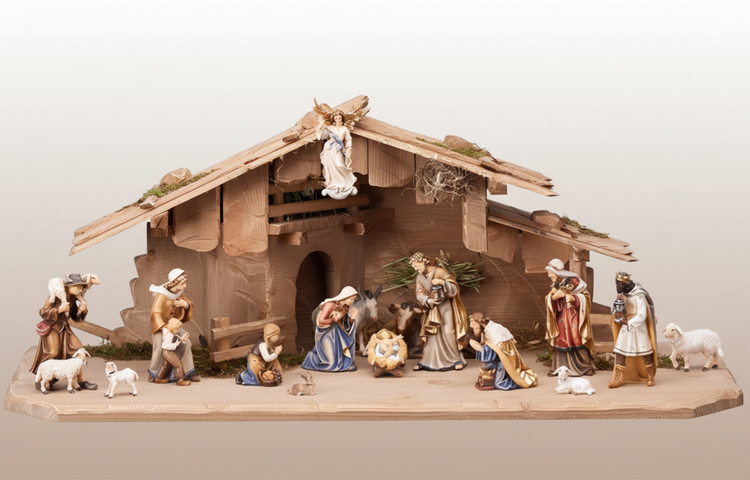 Krippenset kaufen | Weihnachtskrippen Set aus Holz & Südtirol
