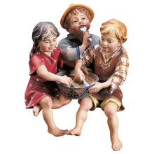 Ulrich Krippe Kindergruppe sitzend