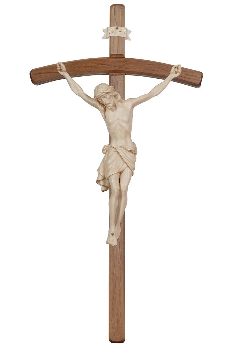 Christus Siena Balken gebogen dunkel