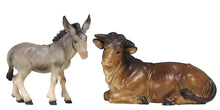 RA Ochs liegend und Esel