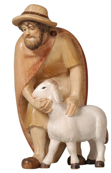 Pema Krippe Hirt mit Schaf