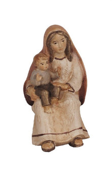 Pema Krippe Hirtin sitzend mit Kind