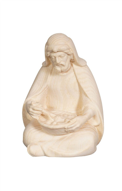 Pema Nativity Shepherd Sitting Eating