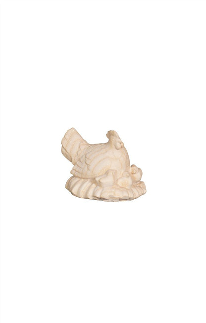 Pema Nativity Hen with Chicks