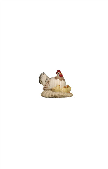 Pema Nativity Hen with Chicks