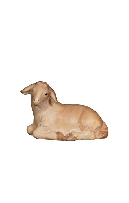 Pema Nativity Sheep lying looking left