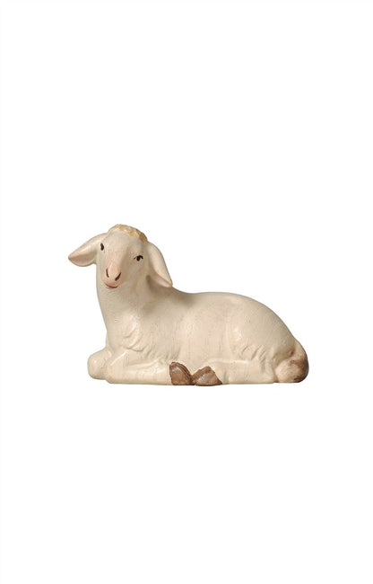 Pema Nativity Sheep lying looking left