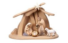 Pema Krippe Set 6 teilig Familienstall Pema