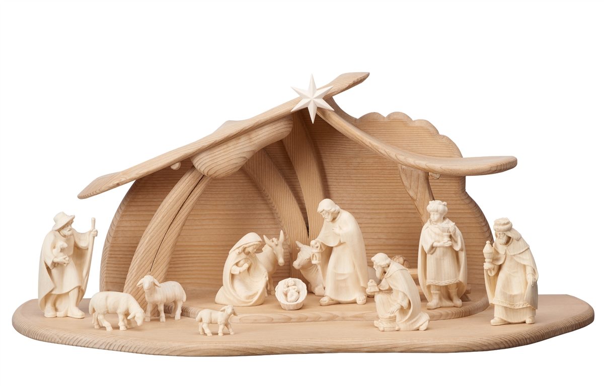 Pema Nativity Set 14 pieces Stable Pema
