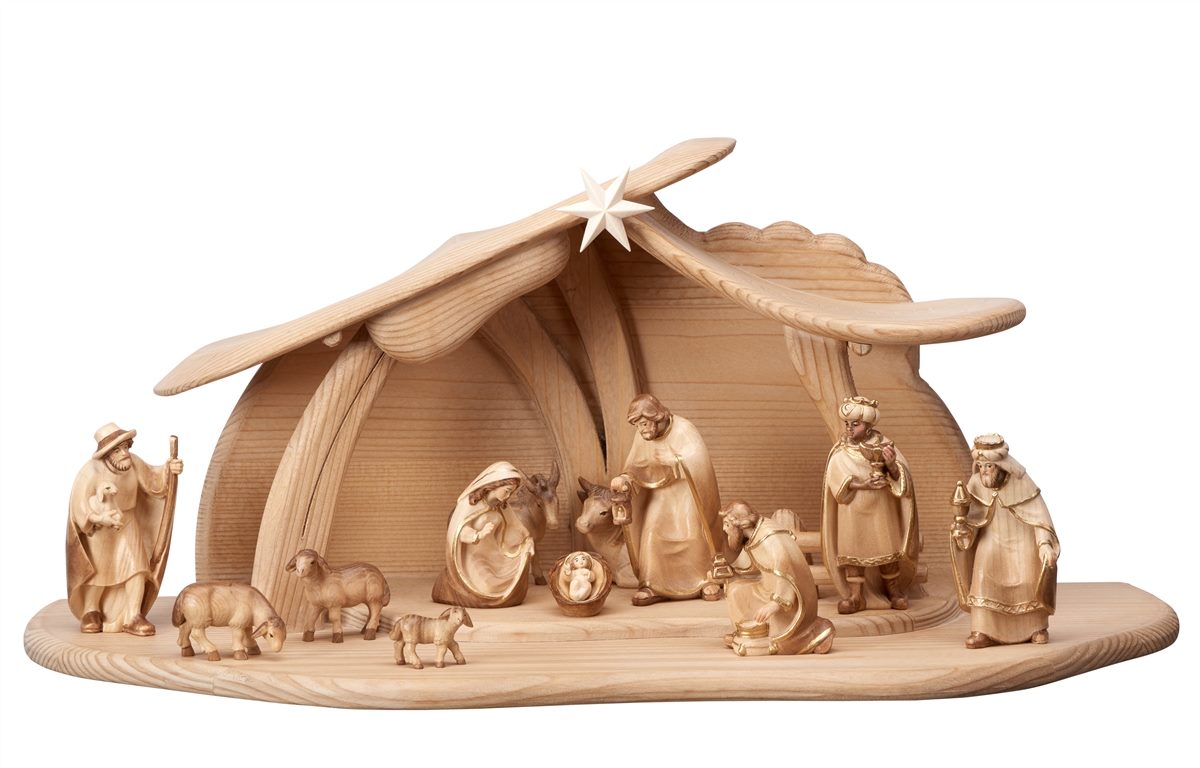 Pema Nativity Set 14 pieces Stable Pema