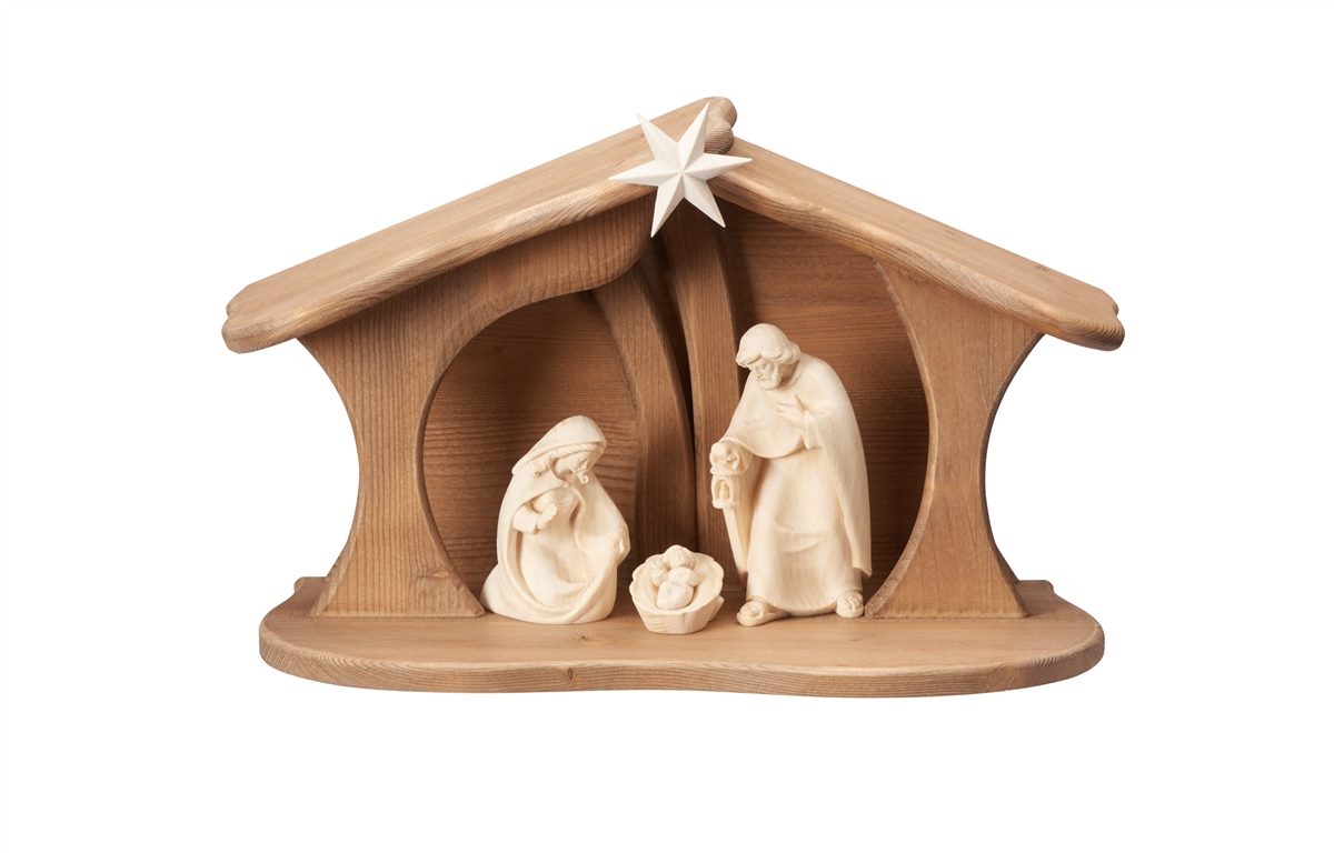 Pema Nativity Set 5 pieces Family Stable Luce