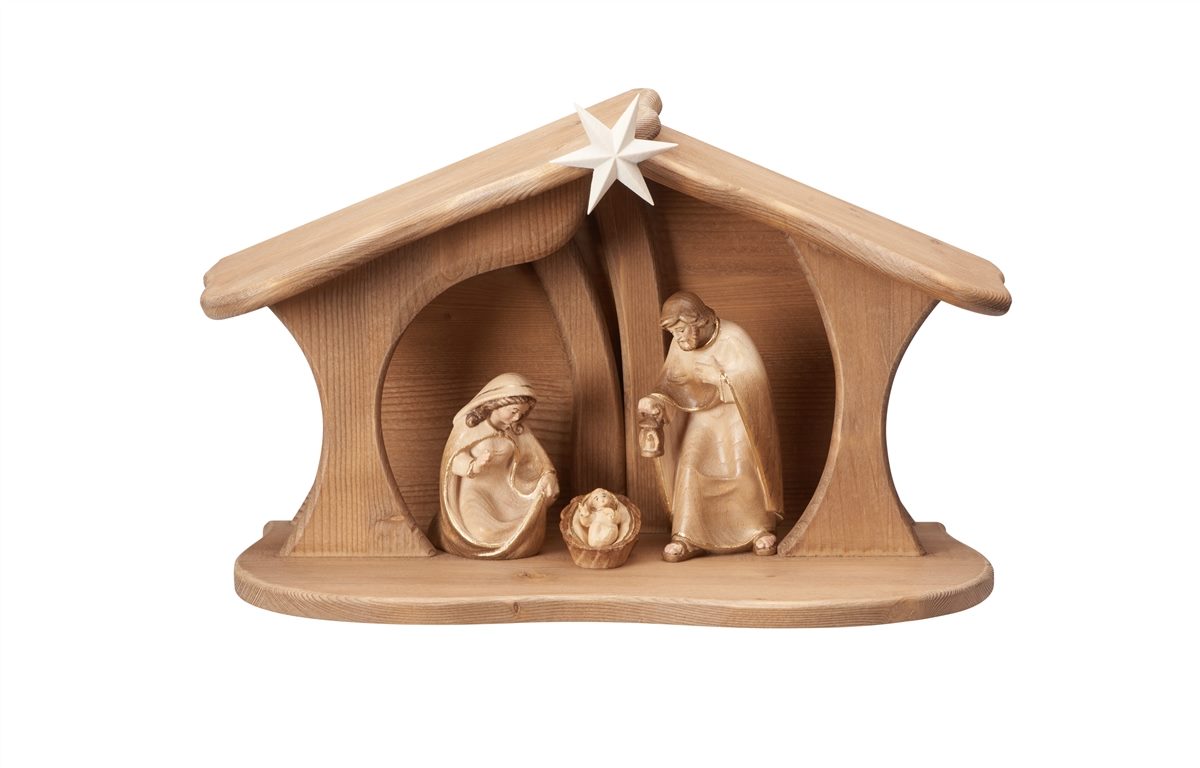 Pema Nativity Set 5 pieces Family Stable Luce
