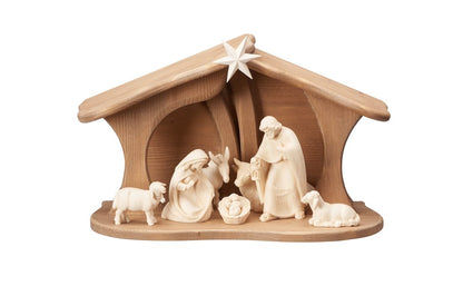 Pema Nativity Set 9 pieces Family Stable Luce