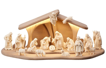 Pema Nativity Set 20 pieces Stable Luce with LED