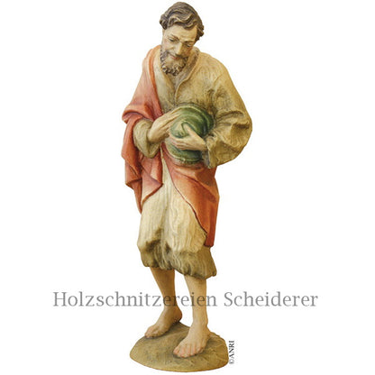 Hirte mit Hut ANRI Kuolt Krippe