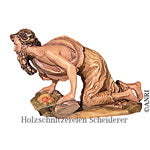 Hirte kniend ANRI Ulrich Bernardi