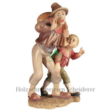 Hirte mit Kind ANRI Walter Bacher Krippe