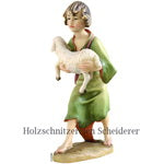 Niño tirando del belén de Kostner