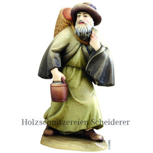 Kostner Nativity Grandma and Grandpa on a Bench