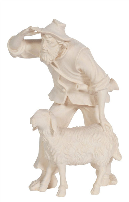 Kostner Nativity Shepherd standing with sheep
