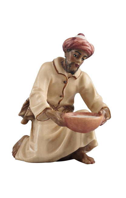 Kostner Nativity Camel Driver Kneeling with Bowl