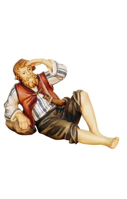 Kostner Nativity Shepherd Lying