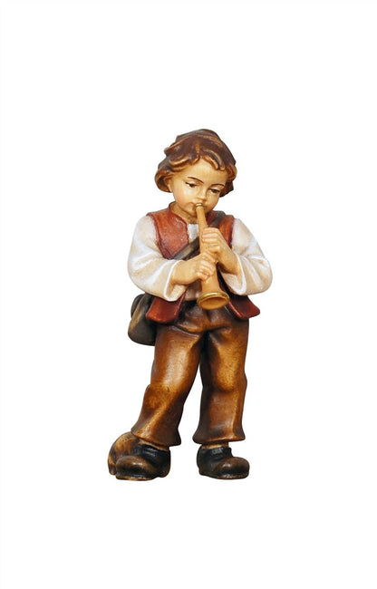 Kostner Nativity Boy with Trumpet