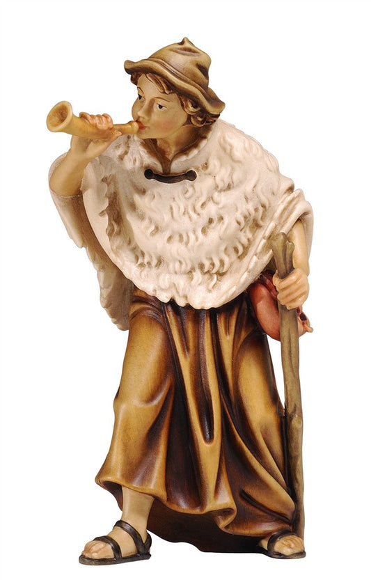 Kostner Krippe Hirte mit Horn