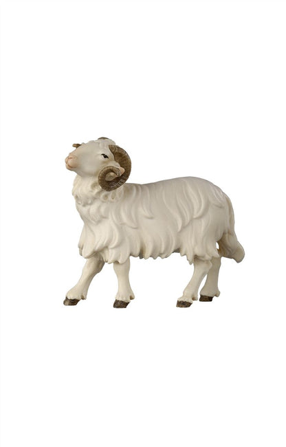 Kostner Nativity scene ram looking left
