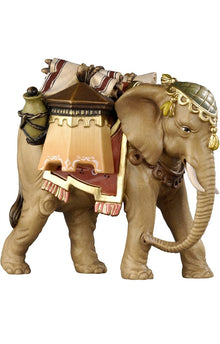 Kostner Krippe Elefant mit Gepäck