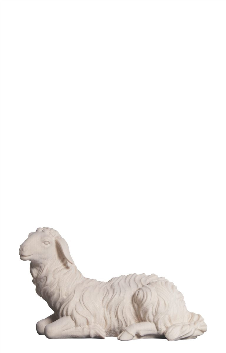 Kostner Nativity Sheep lying looking left