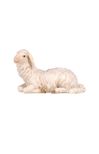 Kostner Nativity Sheep lying looking left