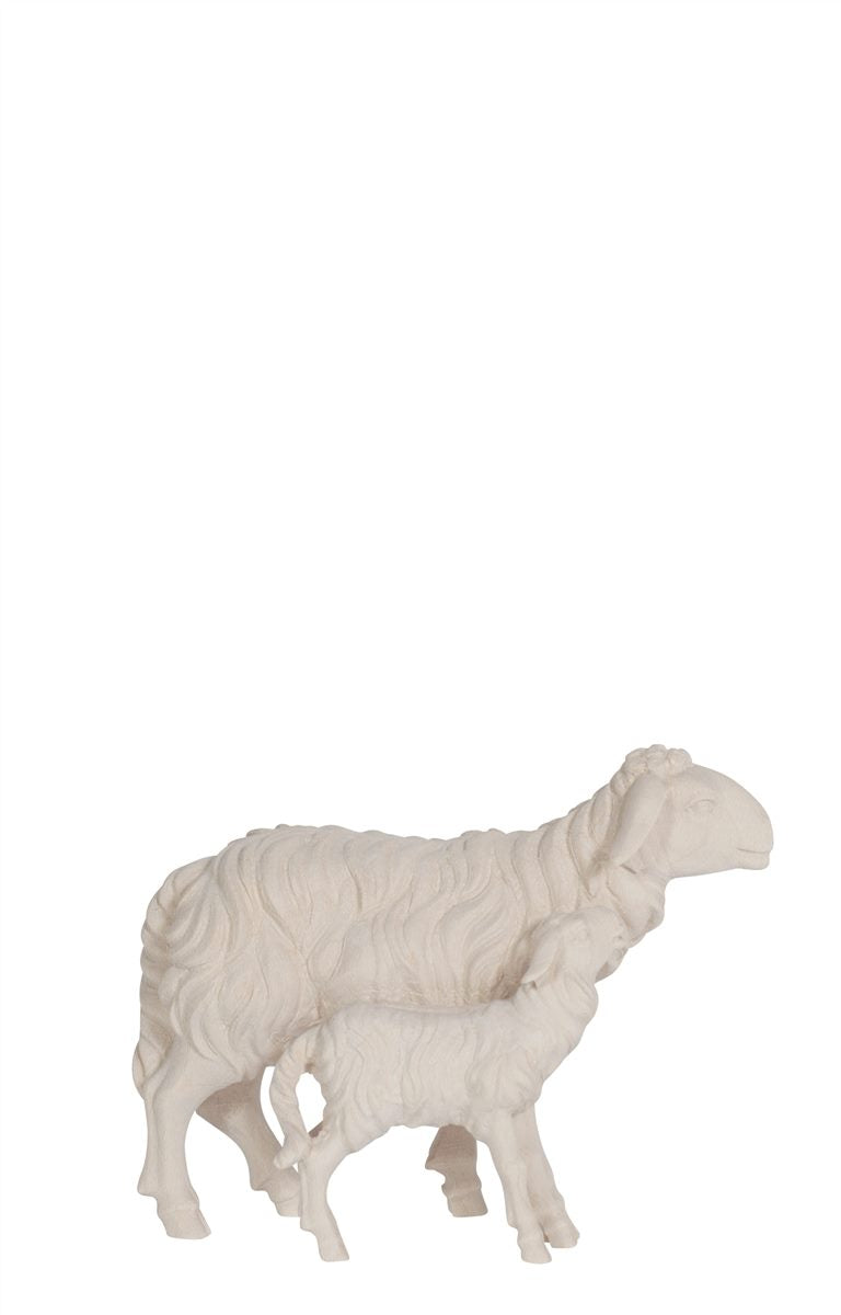 Kostner Nativity Sheep + Lamb standing
