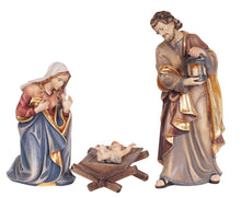 Kostner Krippe Hl. Familie Jesuskind + Holzwiege