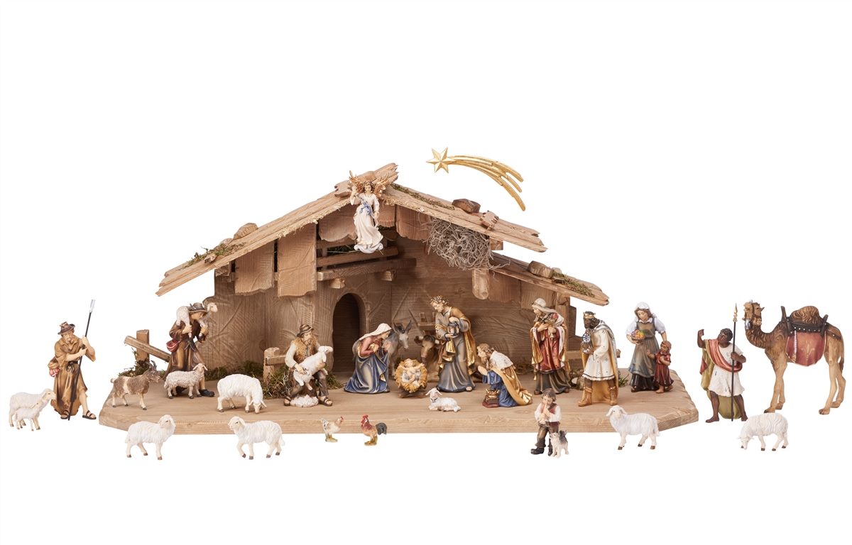 Kostner Nativity Set 29 pieces - Stable Holy Night