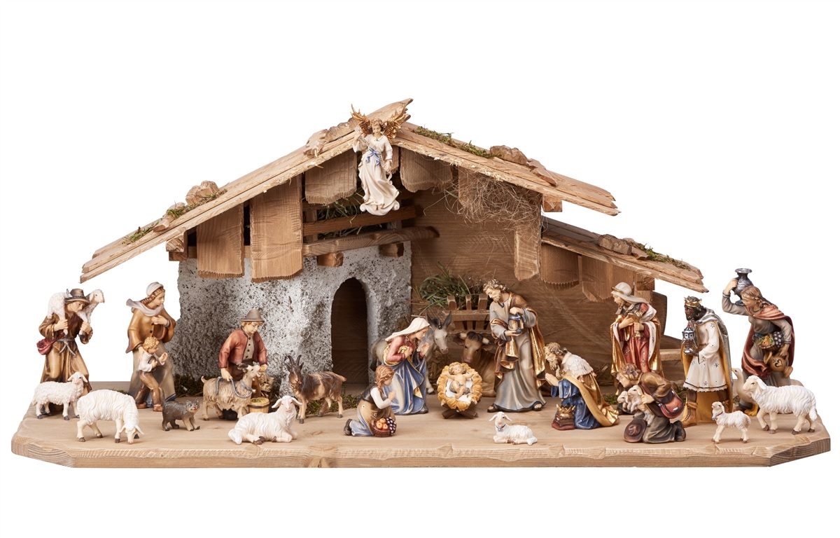 Kostner Nativity Set 24 pieces - Stable Holy Night