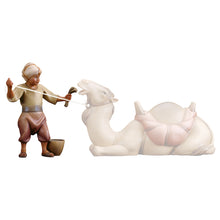 Komet Krippe Kameltreiber mit Futter