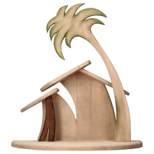 Komet Krippe Familien Stall