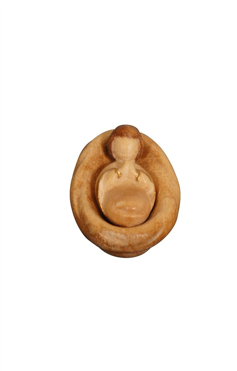 Leonardo Nativity Child Jesus loose and cradle