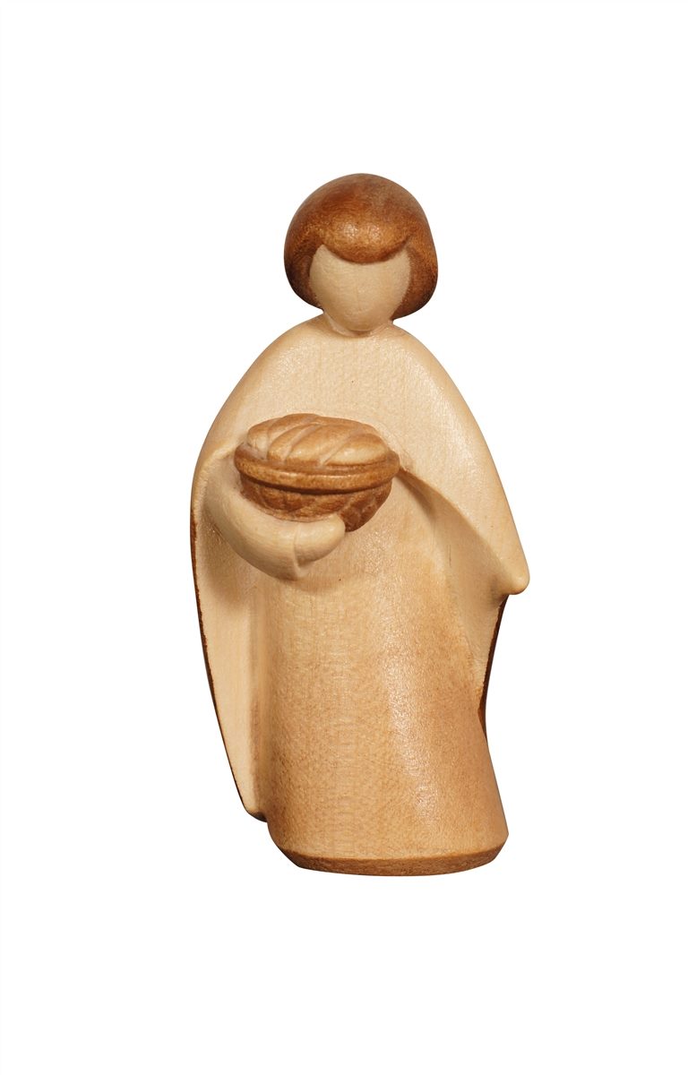 Leonardo Nativity Boy with Bread Basket