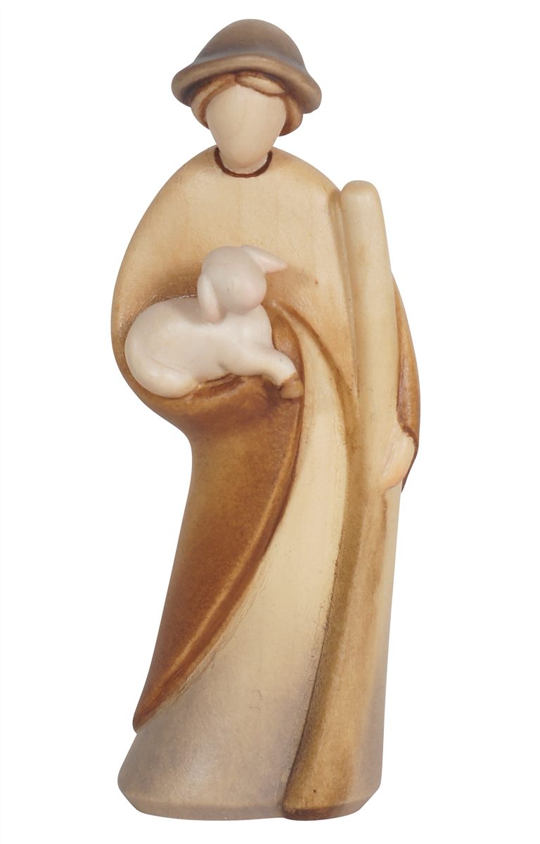 Leonardo Nativity Shepherd with Stick and Lamb